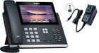 Yealink Smart Office Phone Solution [BUNDLE] | T48U IP Phone, 16 Lines. 7-Inch Color Touch Screen Display. Dual USB 2.0, Dual-Port Gigabit Ethernet, 802.3af PoE, [Power Supply Included] (SIP-T48U) - Free Shipping - USA Trading Depot, LLC