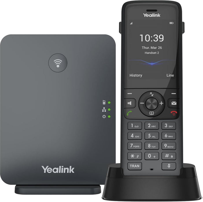 Yealink W78P téléphone fixe Noir TFT - USA Trading Depot, LLC