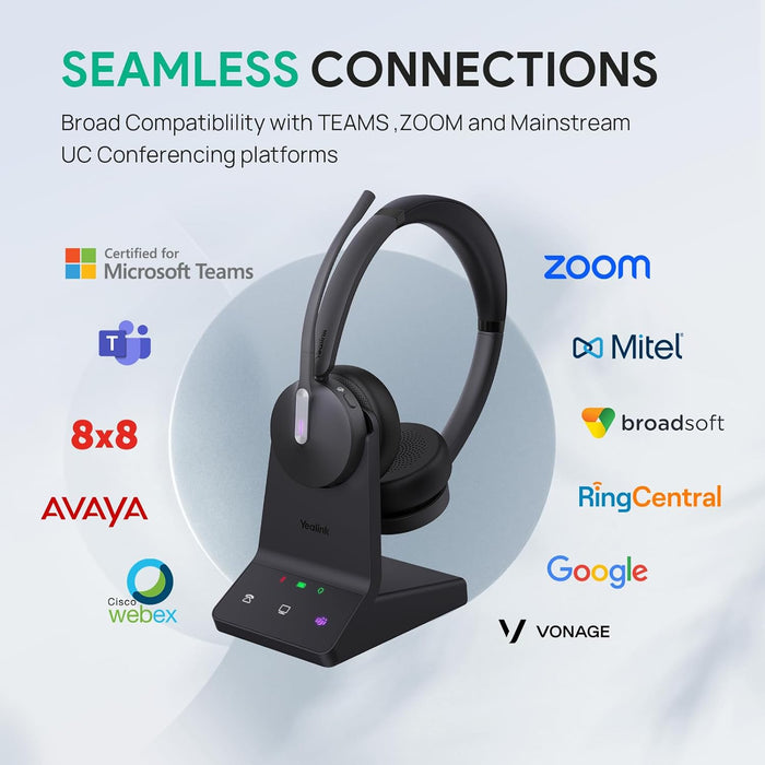 Yealink WH64 Teams Wireless Headset - USA Trading Depot, LLC