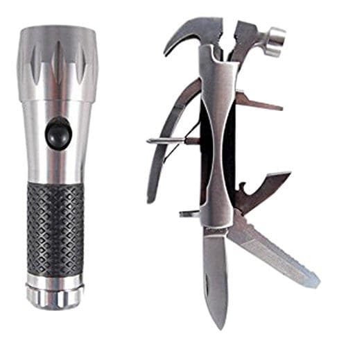 Valiant LED  Flaslight and Multi-Tool Hammer