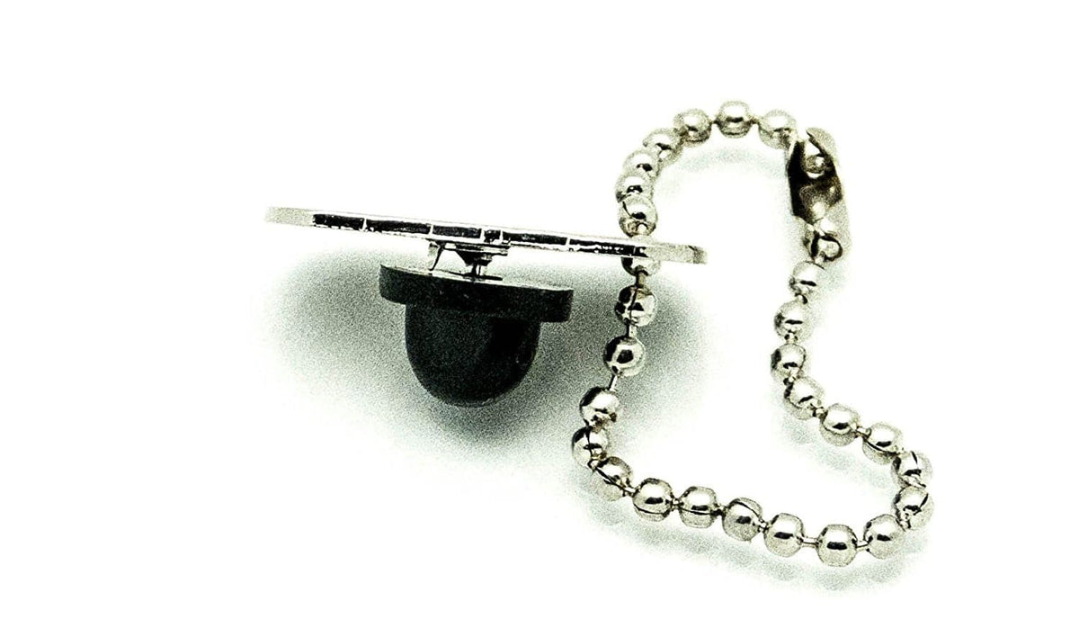 POW-MIA Mini Dog Tag Side View