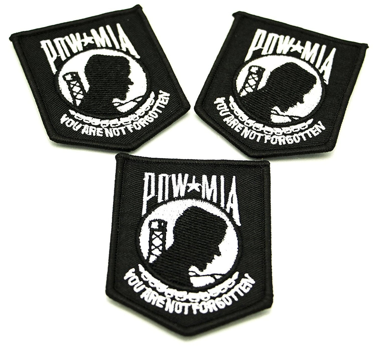 3 POW-MIA Patches
